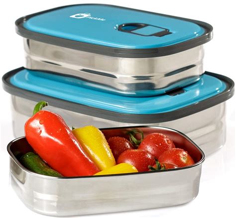 3 container steel lunch box|stainless steel reusable lunch containers.